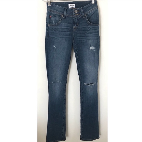 Hudson Beth Baby Boot Distressed Jeans - Picture 2 of 8